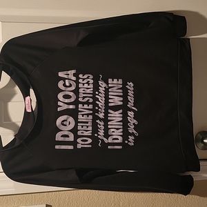 Miss Popular Yoga Sweatshirt Size L